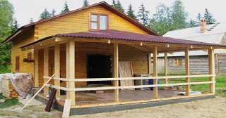 Пристроить веранду под ключ в Рубцовске, цена от 10200 руб.